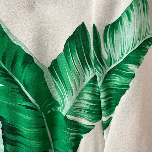 NWOT Dolce&Gabbana Banana Leaf-Print Sheath Dress - Picture 16 of 16